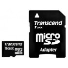 Transcend MicroSD 16Gb (SD adapter ) TS16GUSDHC4